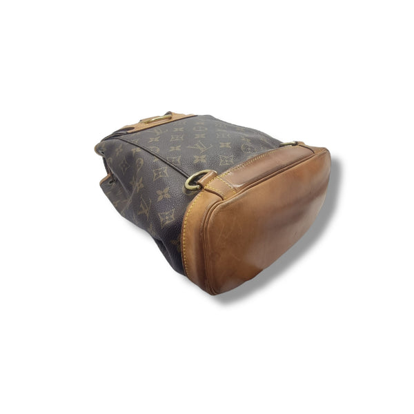 Louis Vuitton Montsouris Backpack MM Monogram Ghw