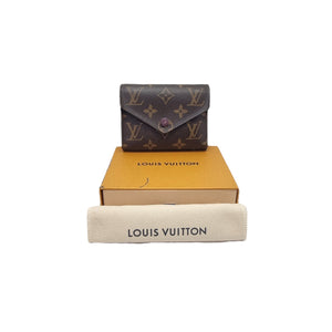 Louis Vuitton Victorine Wallet Monogram Ghw (Fuchsia)