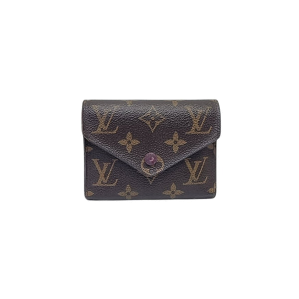 Louis Vuitton Victorine Wallet Monogram Ghw (Fuchsia)