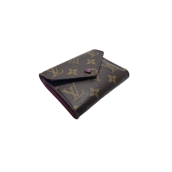 Louis Vuitton Victorine Wallet Monogram Ghw (Fuchsia)