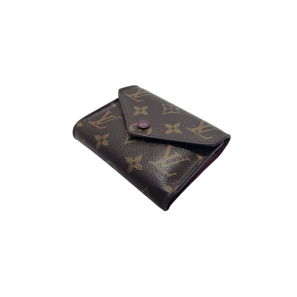 Louis Vuitton Victorine Wallet Monogram Ghw (Fuchsia)