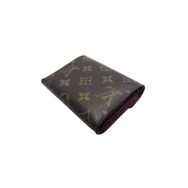 Louis Vuitton Victorine Wallet Monogram Ghw (Fuchsia)
