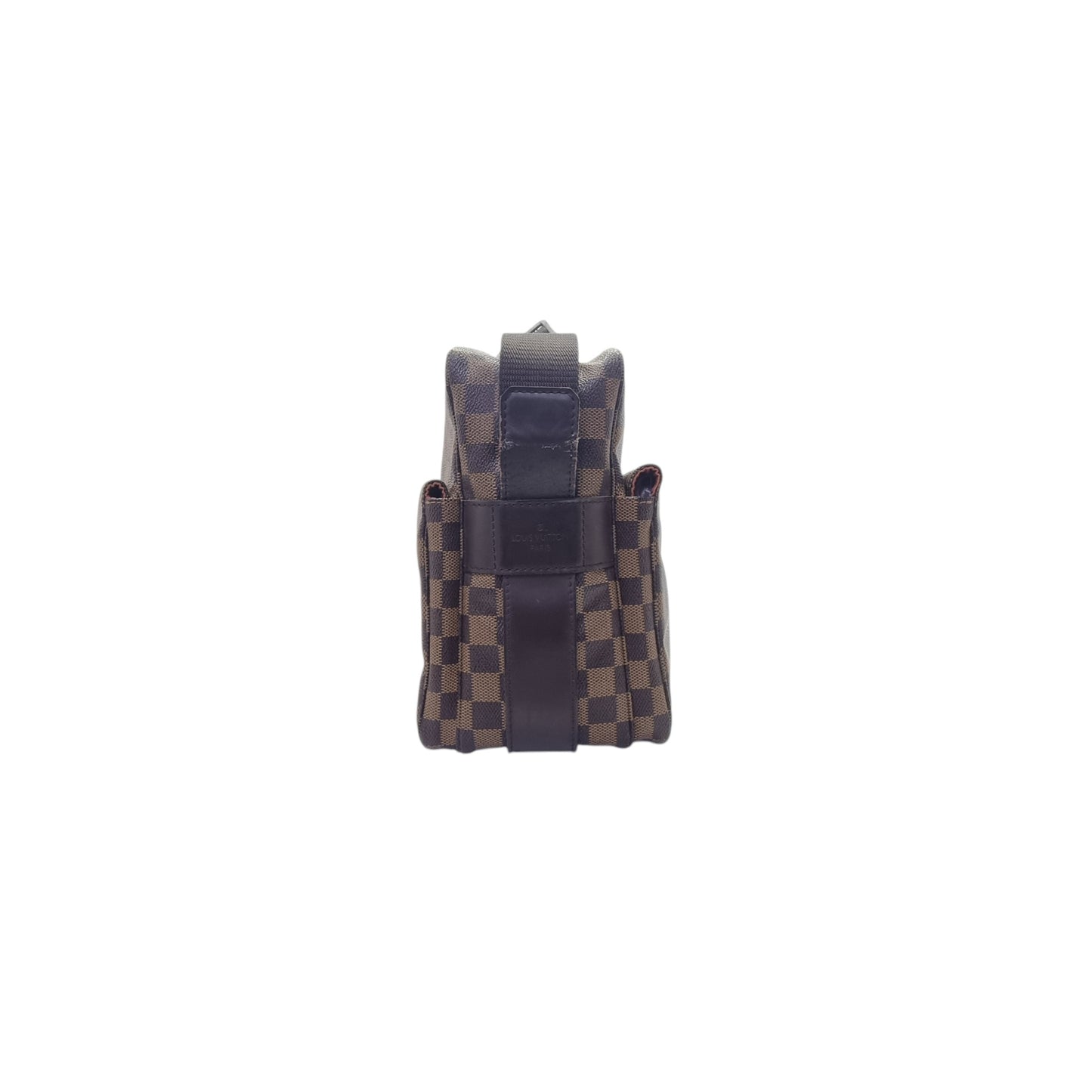 Louis Vuitton Naviglio Messenger Bag Damier Ebene Ghw