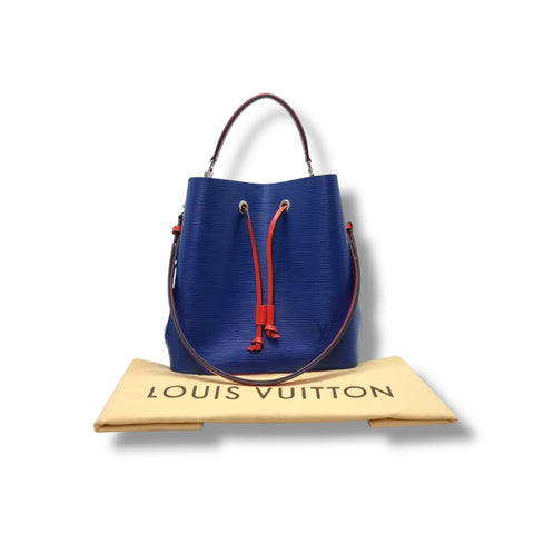 Louis Vuitton Neo Noe MM Epi Shw (Blue/Green Red)