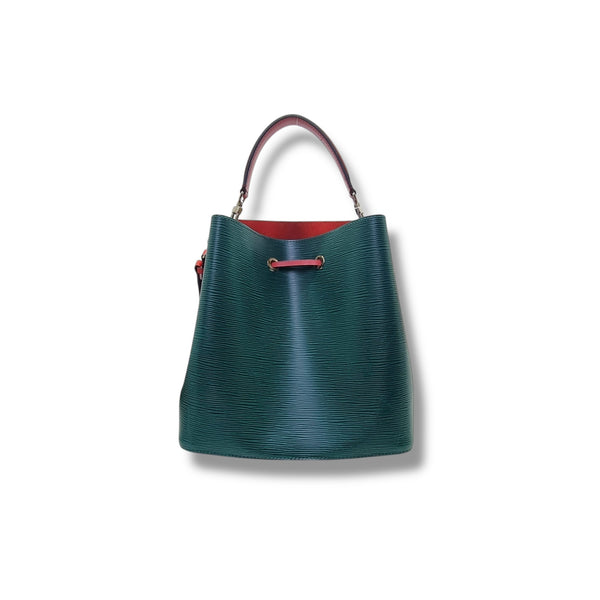 Louis Vuitton Neo Noe MM Epi Shw (Blue/Green Red)