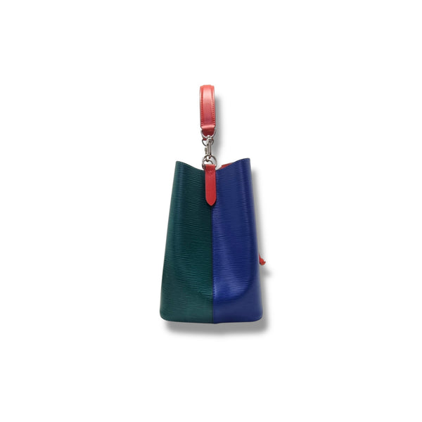 Louis Vuitton Neo Noe MM Epi Shw (Blue/Green Red)