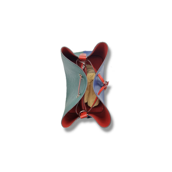 Louis Vuitton Neo Noe MM Epi Shw (Blue/Green Red)