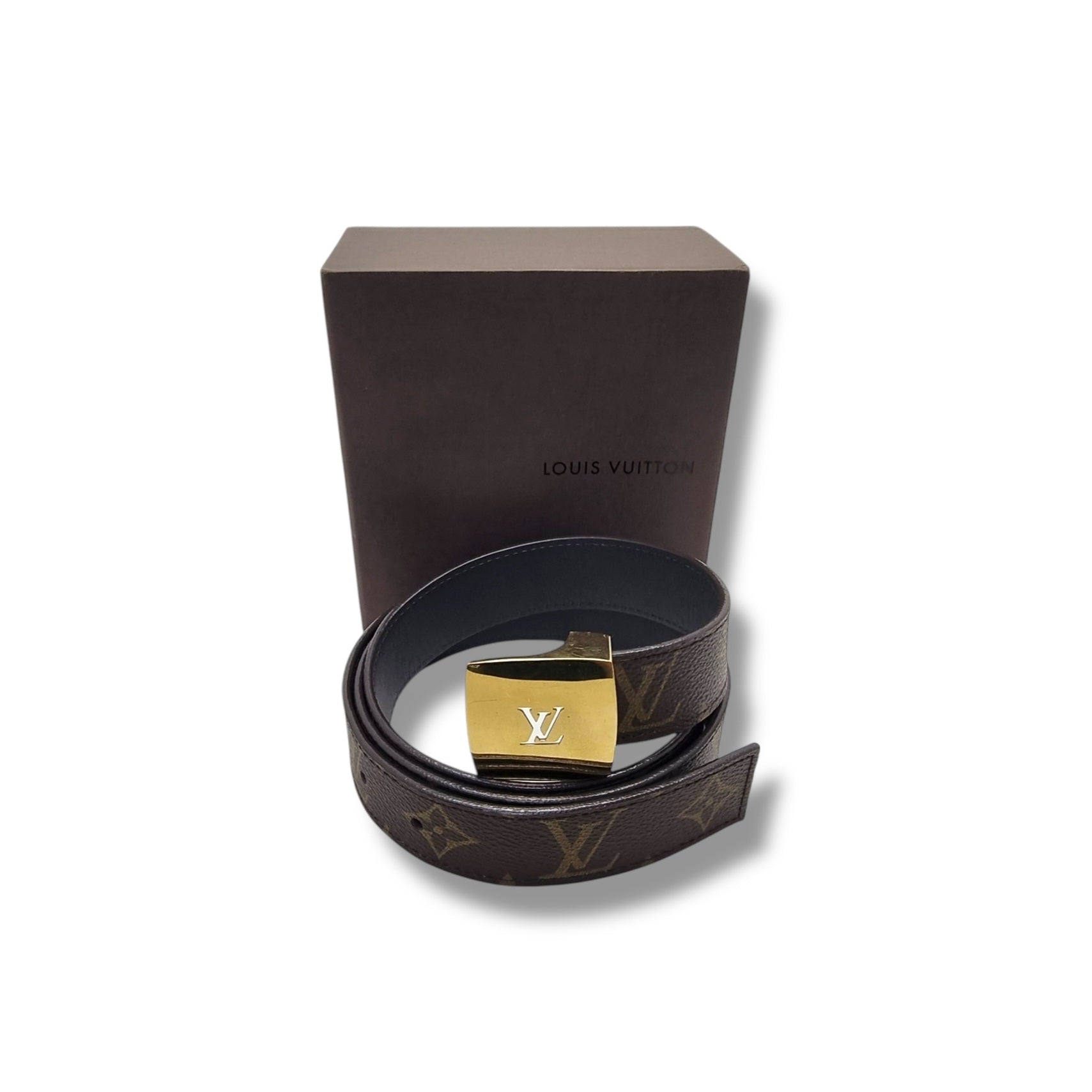 Louis Vuitton LV Cut Reversible Belt Monogram Ghw