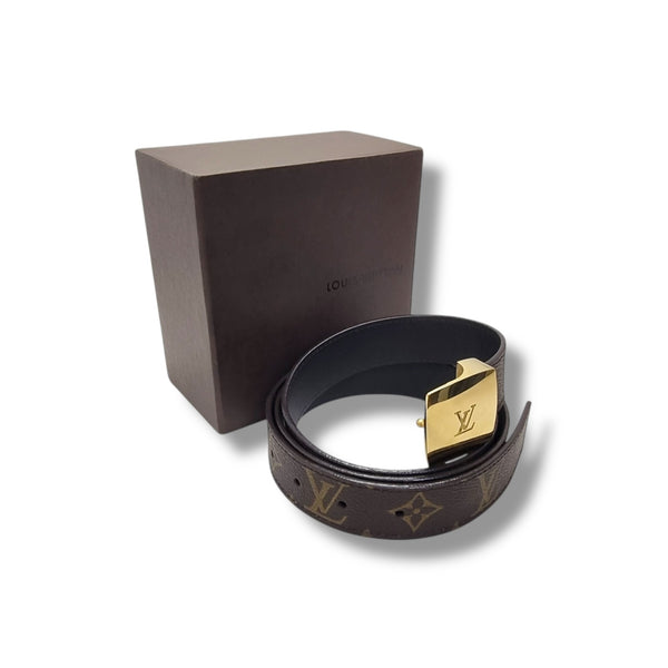 Louis Vuitton LV Cut Reversible Belt Monogram Ghw