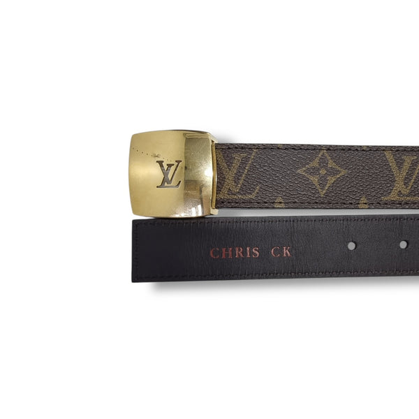 Louis Vuitton LV Cut Reversible Belt Monogram Ghw