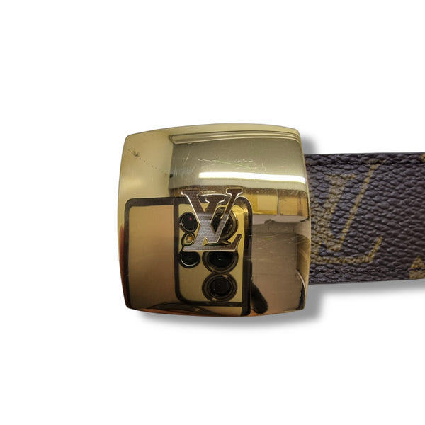 Louis Vuitton LV Cut Reversible Belt Monogram Ghw