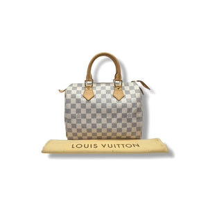 Louis Vuitton Speedy 25 Damier Azur Ghw