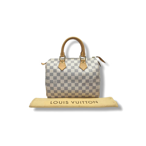 Louis Vuitton Speedy 25 Damier Azur Ghw