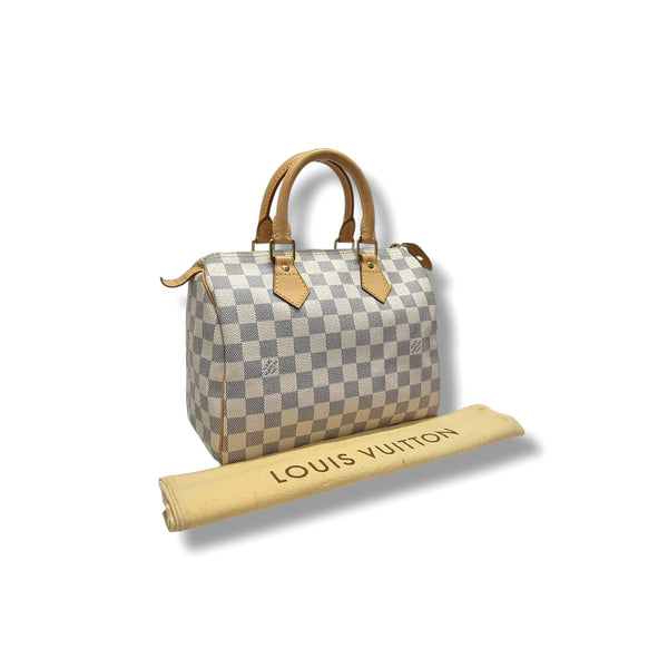 Louis Vuitton Speedy 25 Damier Azur Ghw