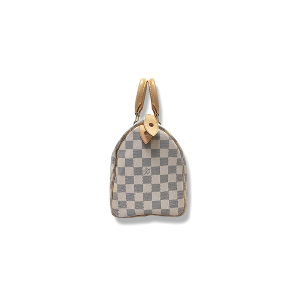 Louis Vuitton Speedy 25 Damier Azur Ghw