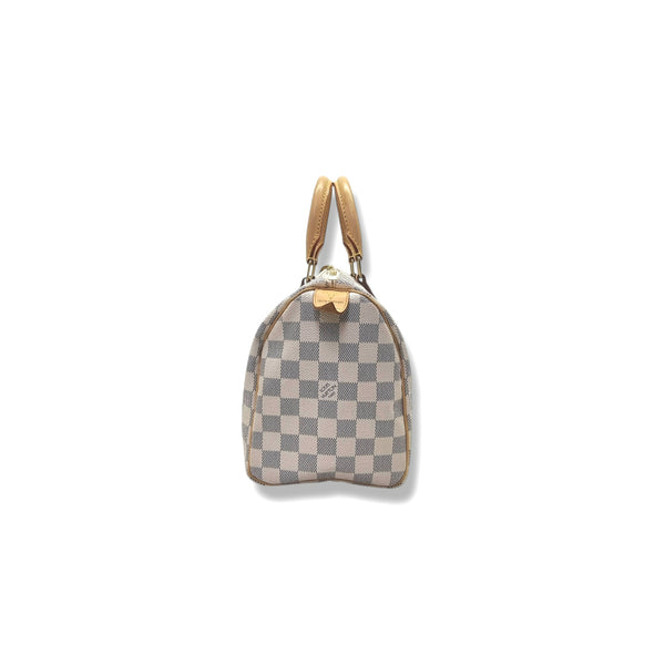 Louis Vuitton Speedy 25 Damier Azur Ghw