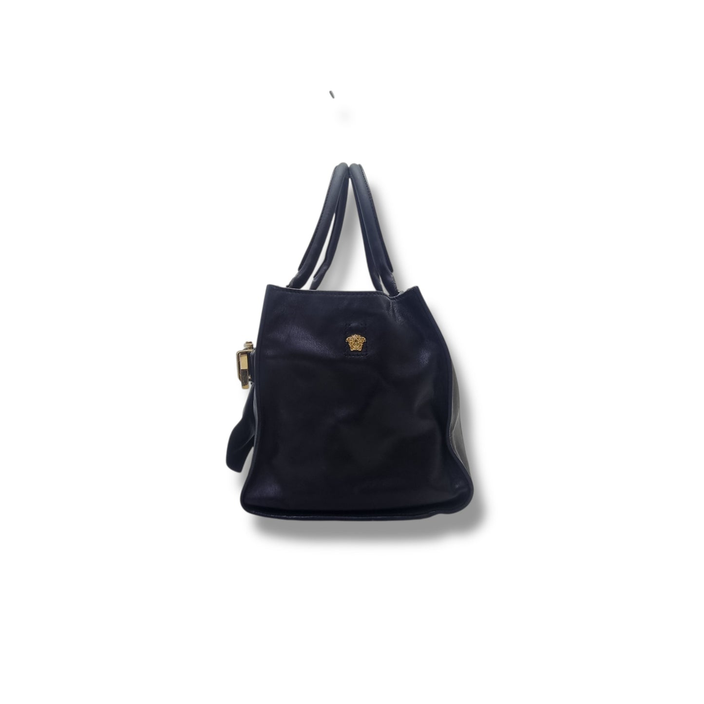 Versace Donna Palazzo Tote Ghw Black