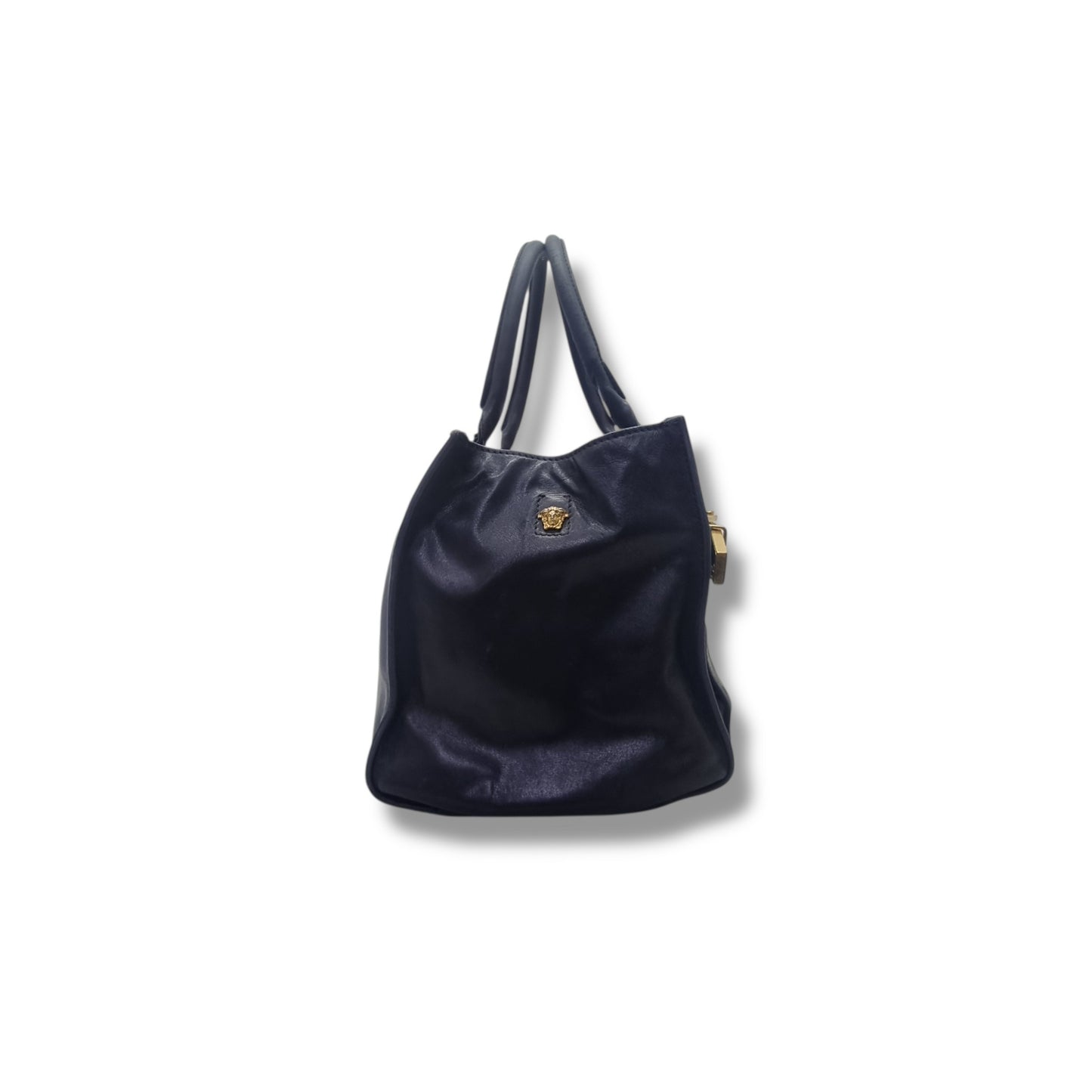 Versace Donna Palazzo Tote Ghw Black