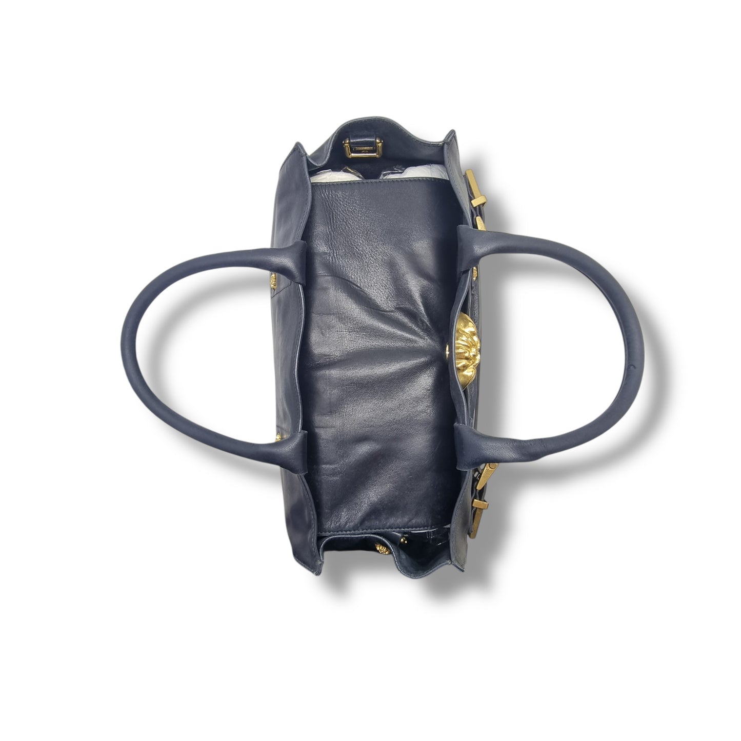 Versace Donna Palazzo Tote Ghw Black