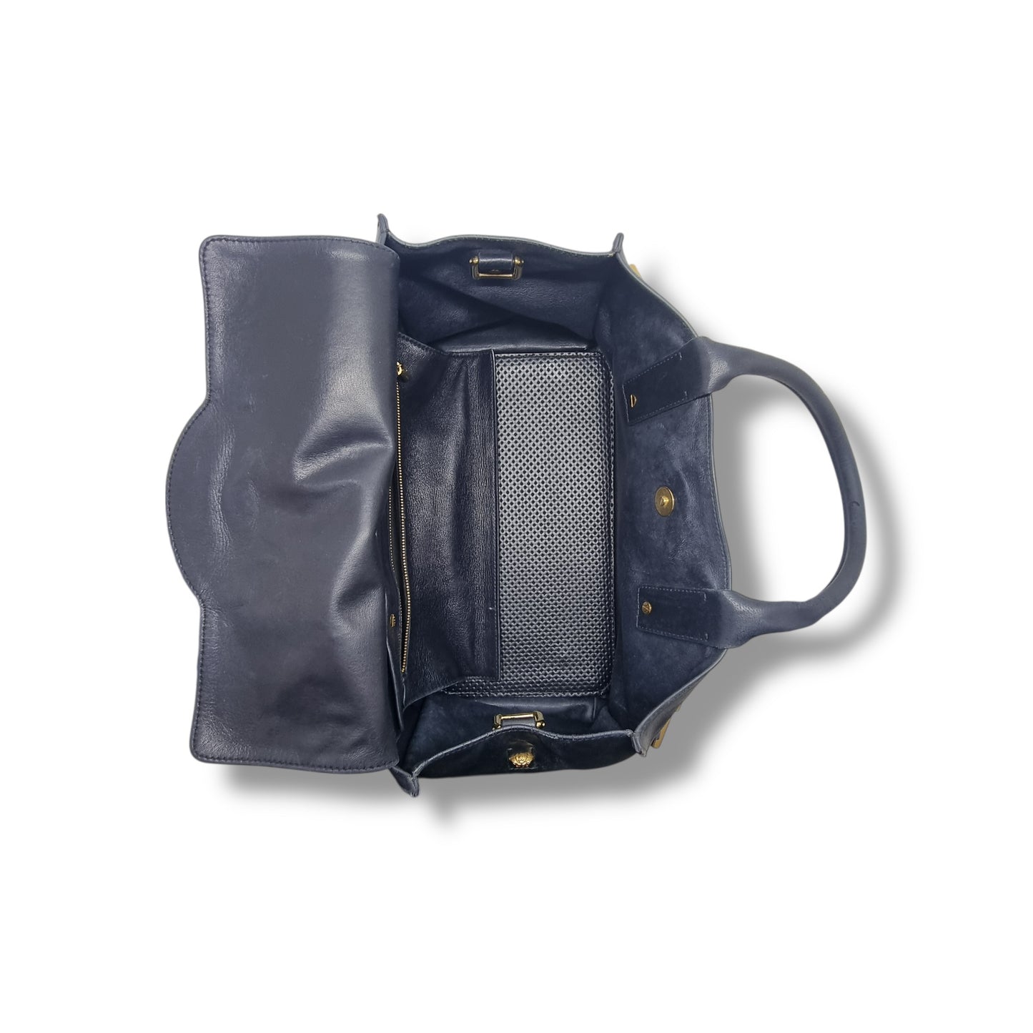 Versace Donna Palazzo Tote Ghw Black