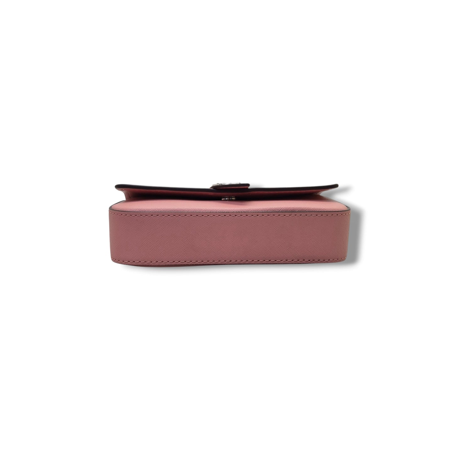Michael Kors Greenwich Extra Small Saffiano Leather Crossbody Shw (Pink)