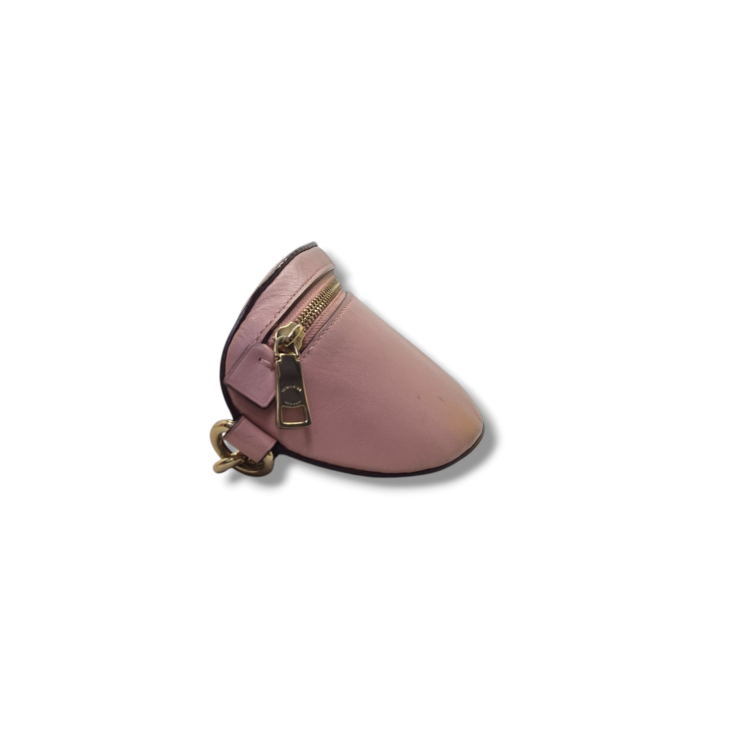 Coach Selena Soft Leather Waist Bag Ghw (Pink)