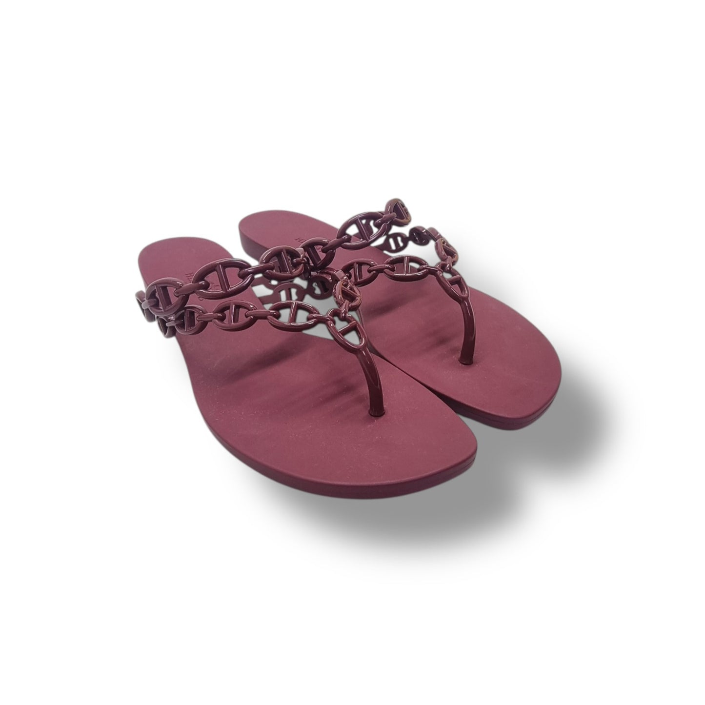 Hermes Island Sandal (Rouge H)