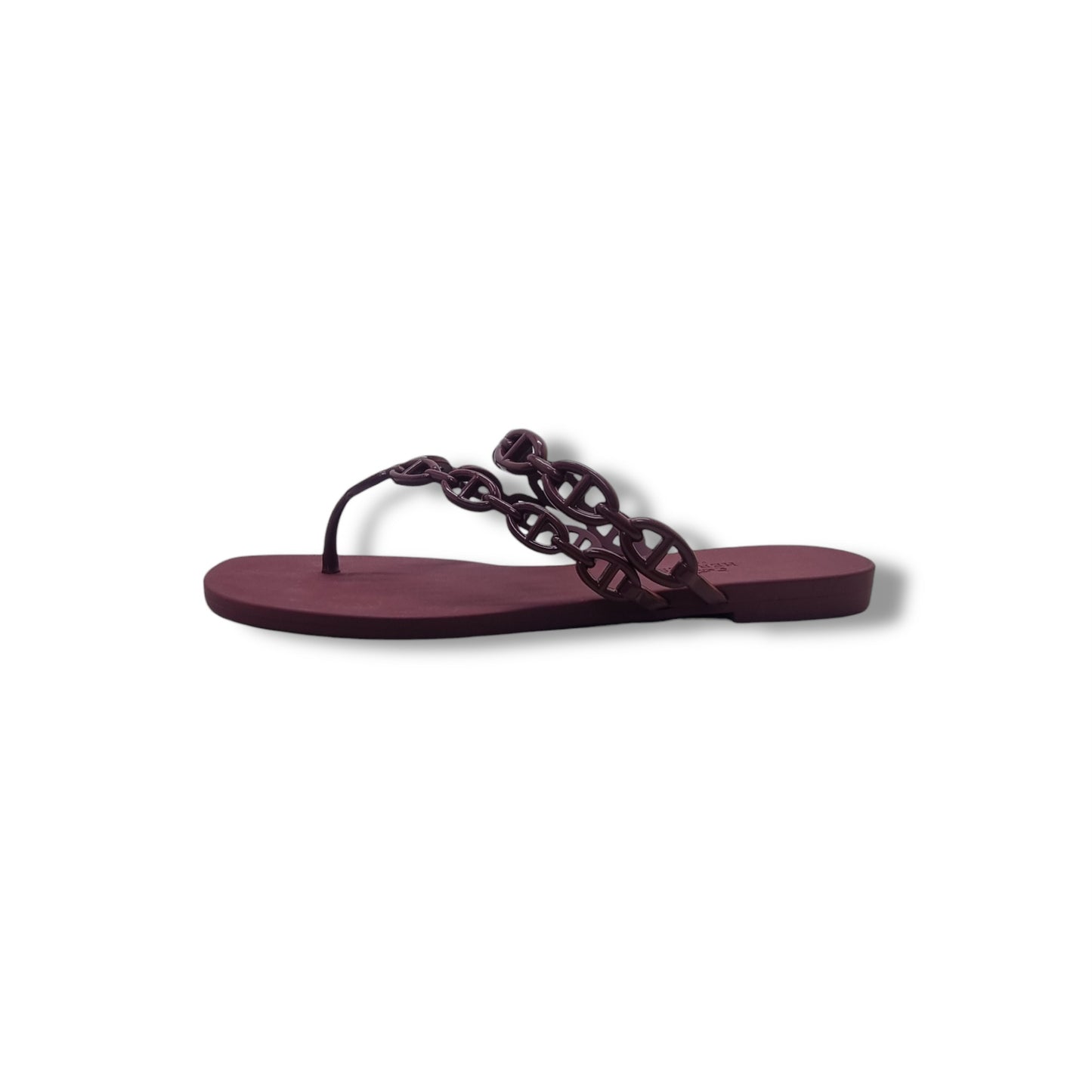 Hermes Island Sandal (Rouge H)