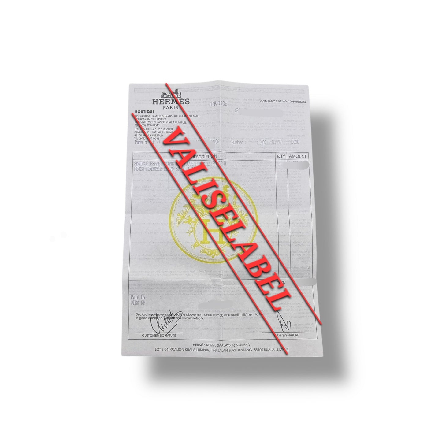 Hermes Island Sandal (Rouge H)