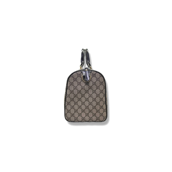 Gucci GG Joy Canvas Boston Bag Ghw (Dark Brown)