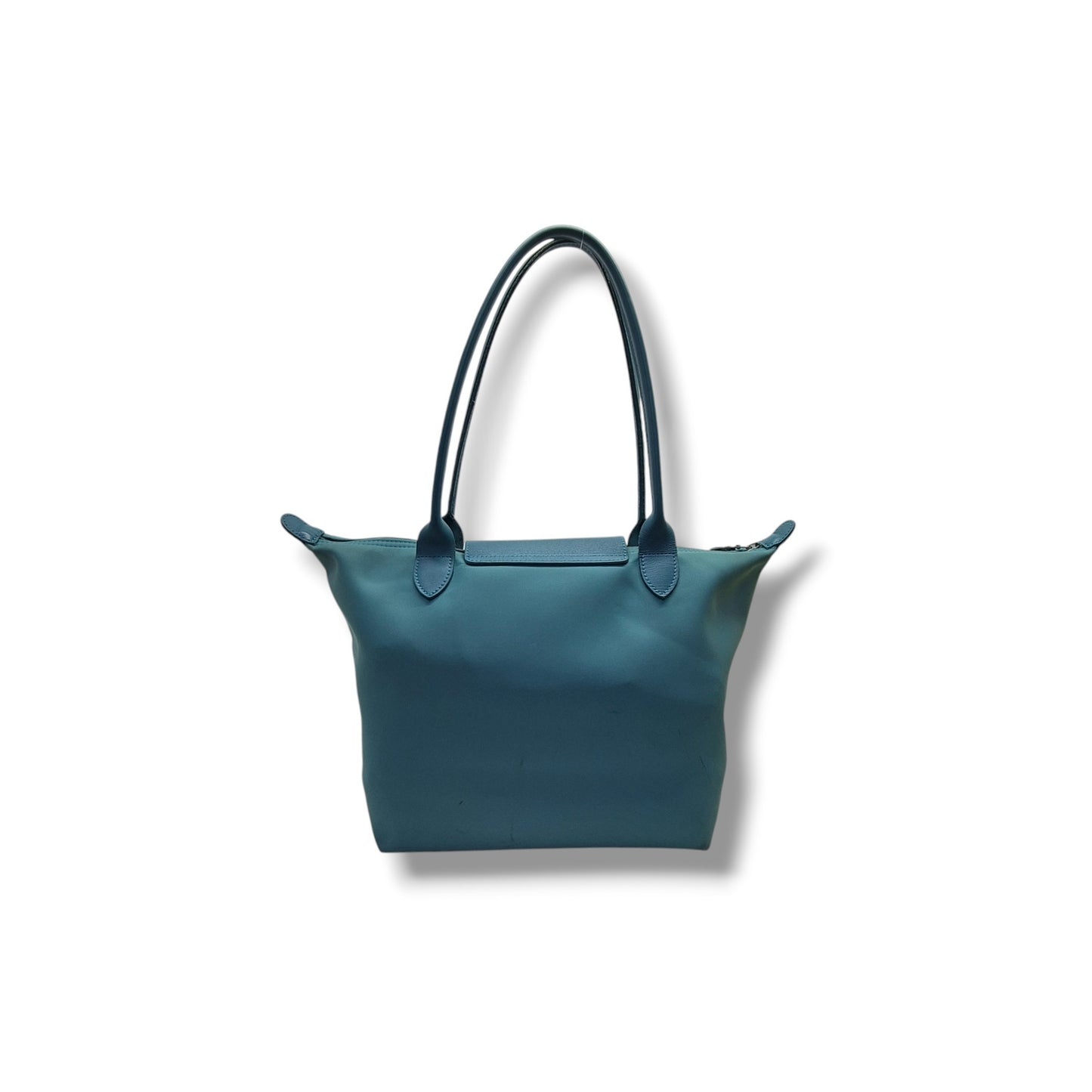 Longchamp Le Pliage LH Medium Polyamide Canvas Ghw (Turquoise)