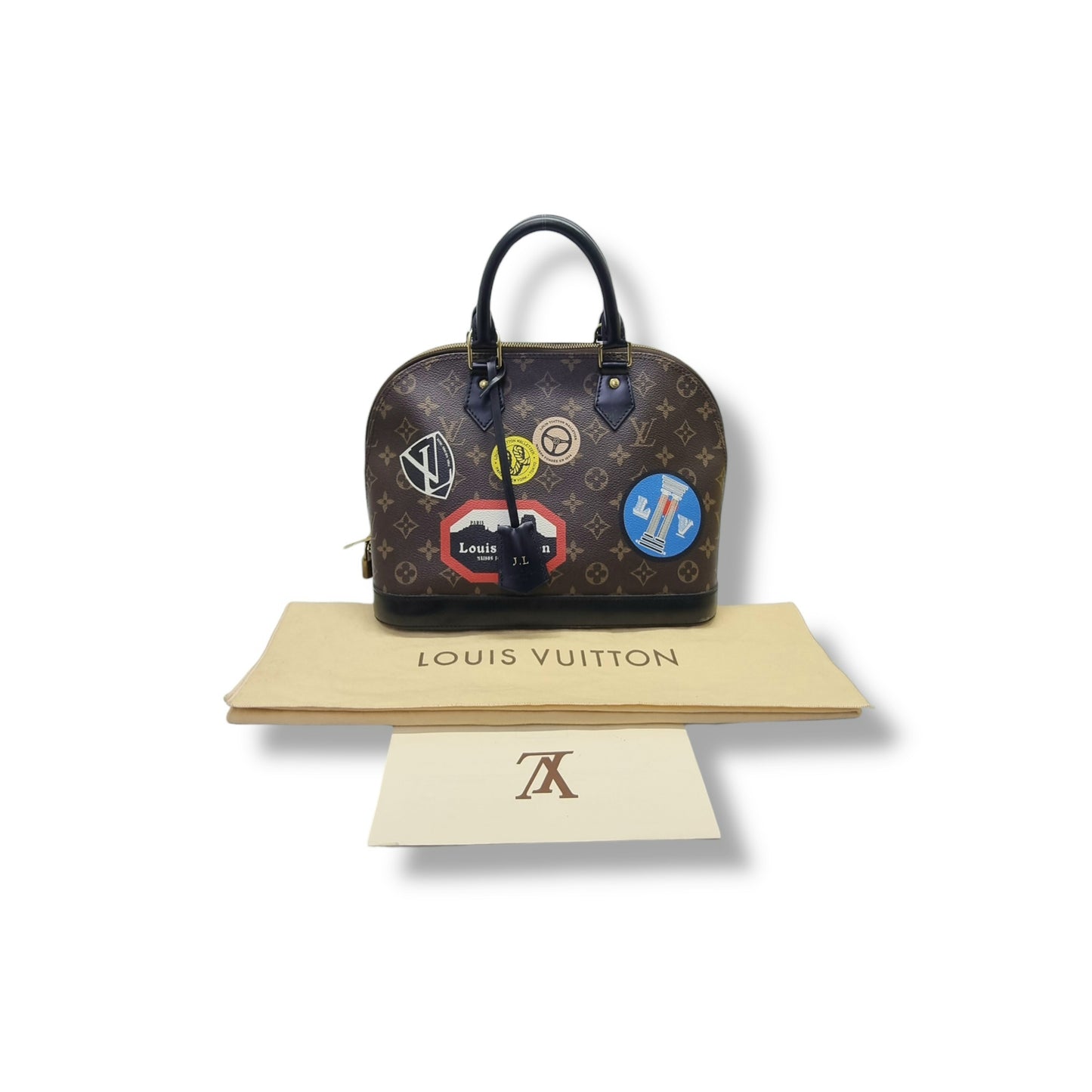 Louis Vuitton Alma PM World Tour Monogram Ghw