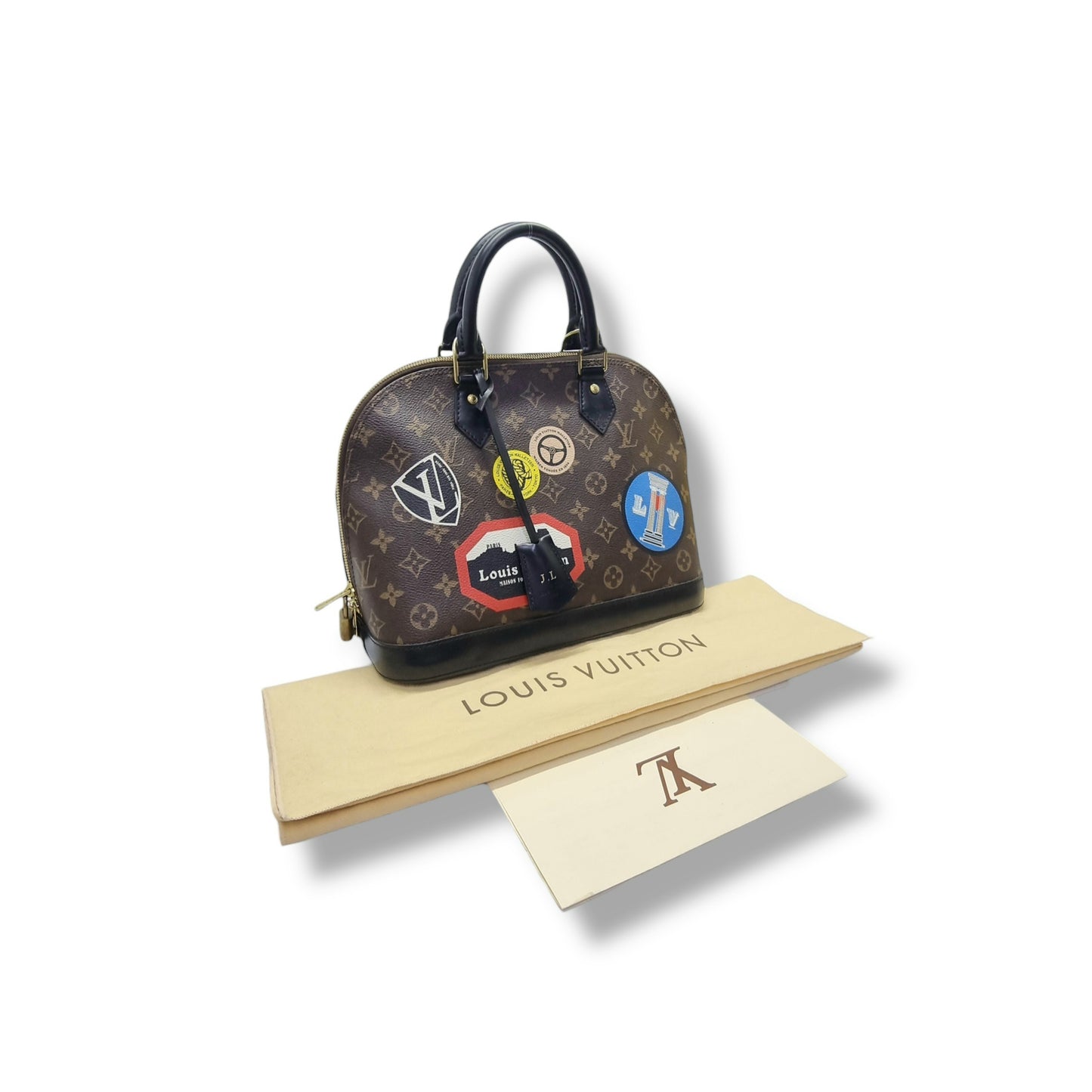 Louis Vuitton Alma PM World Tour Monogram Ghw