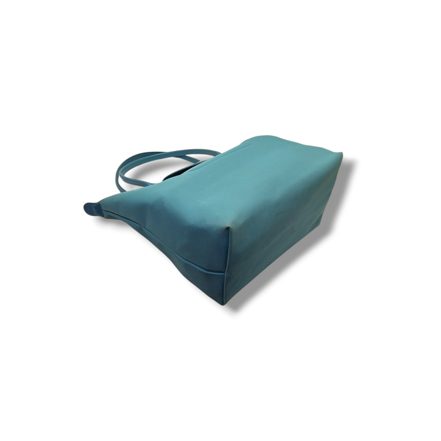 Longchamp Le Pliage LH Medium Polyamide Canvas Ghw (Turquoise)