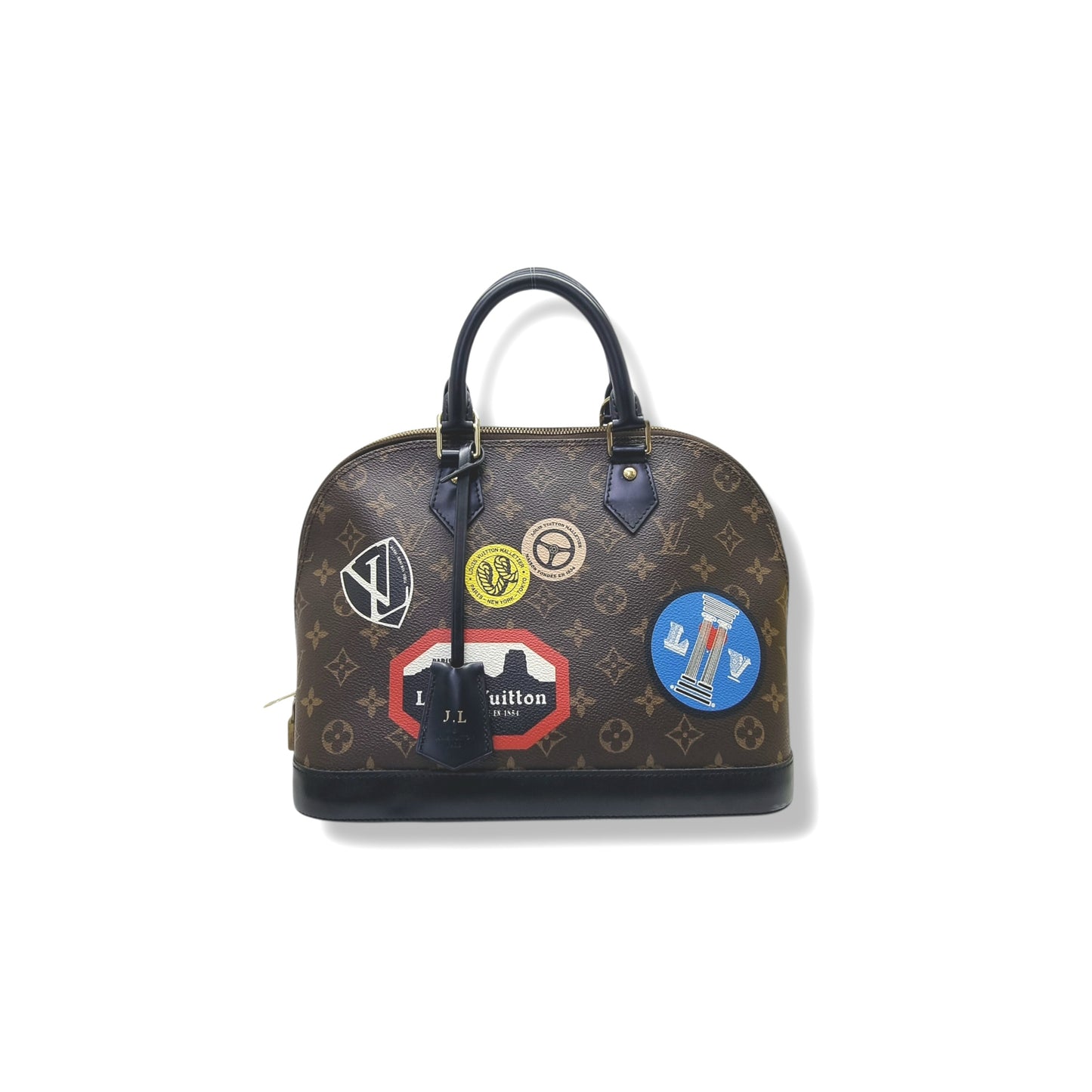 Louis Vuitton Alma PM World Tour Monogram Ghw