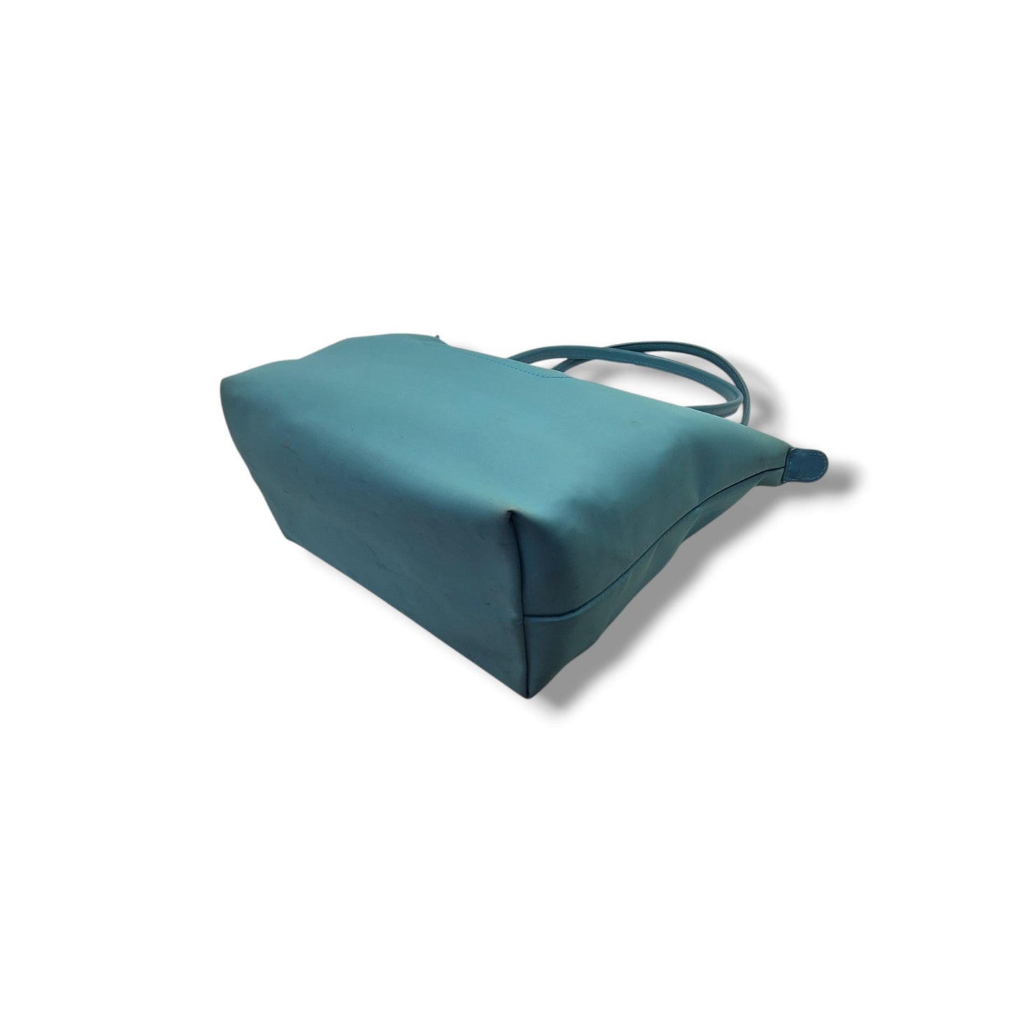 Longchamp Le Pliage LH Medium Polyamide Canvas Ghw (Turquoise)