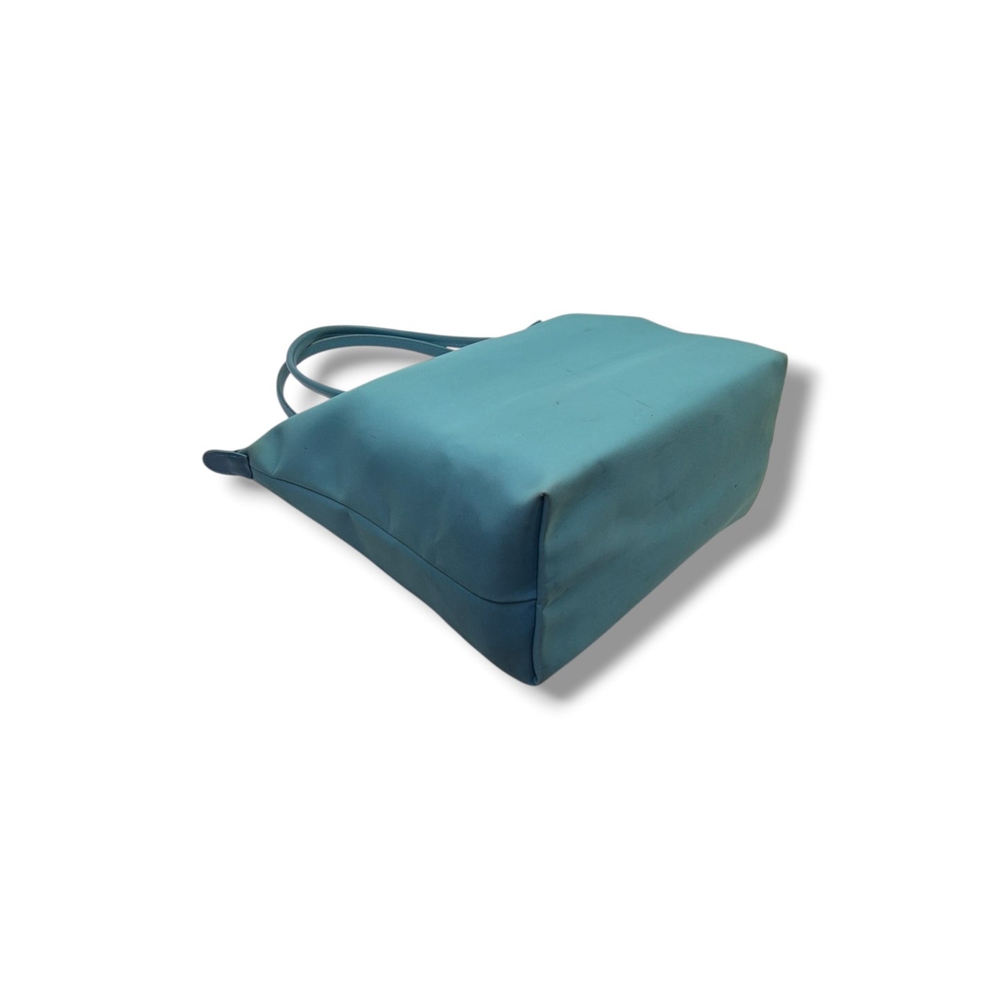 Longchamp Le Pliage LH Medium Polyamide Canvas Ghw (Turquoise)