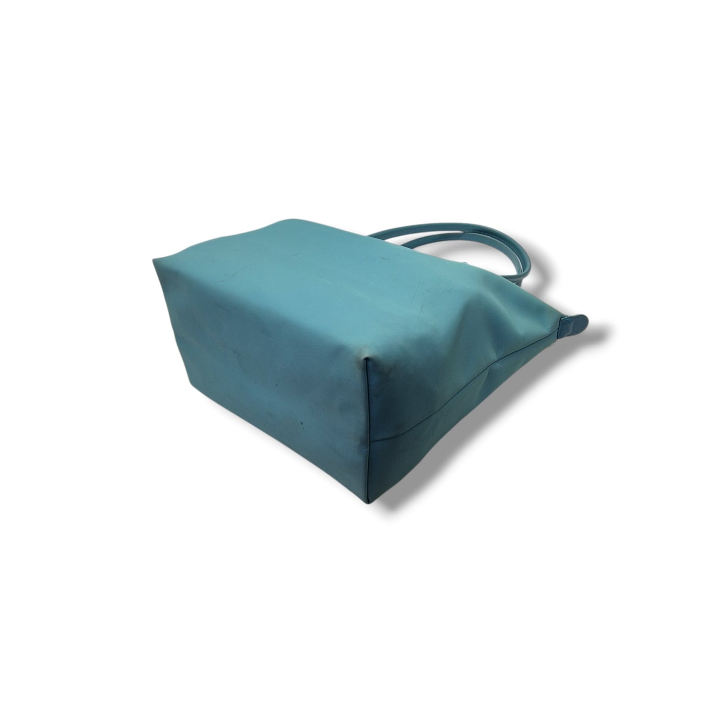Longchamp Le Pliage LH Medium Polyamide Canvas Ghw (Turquoise)