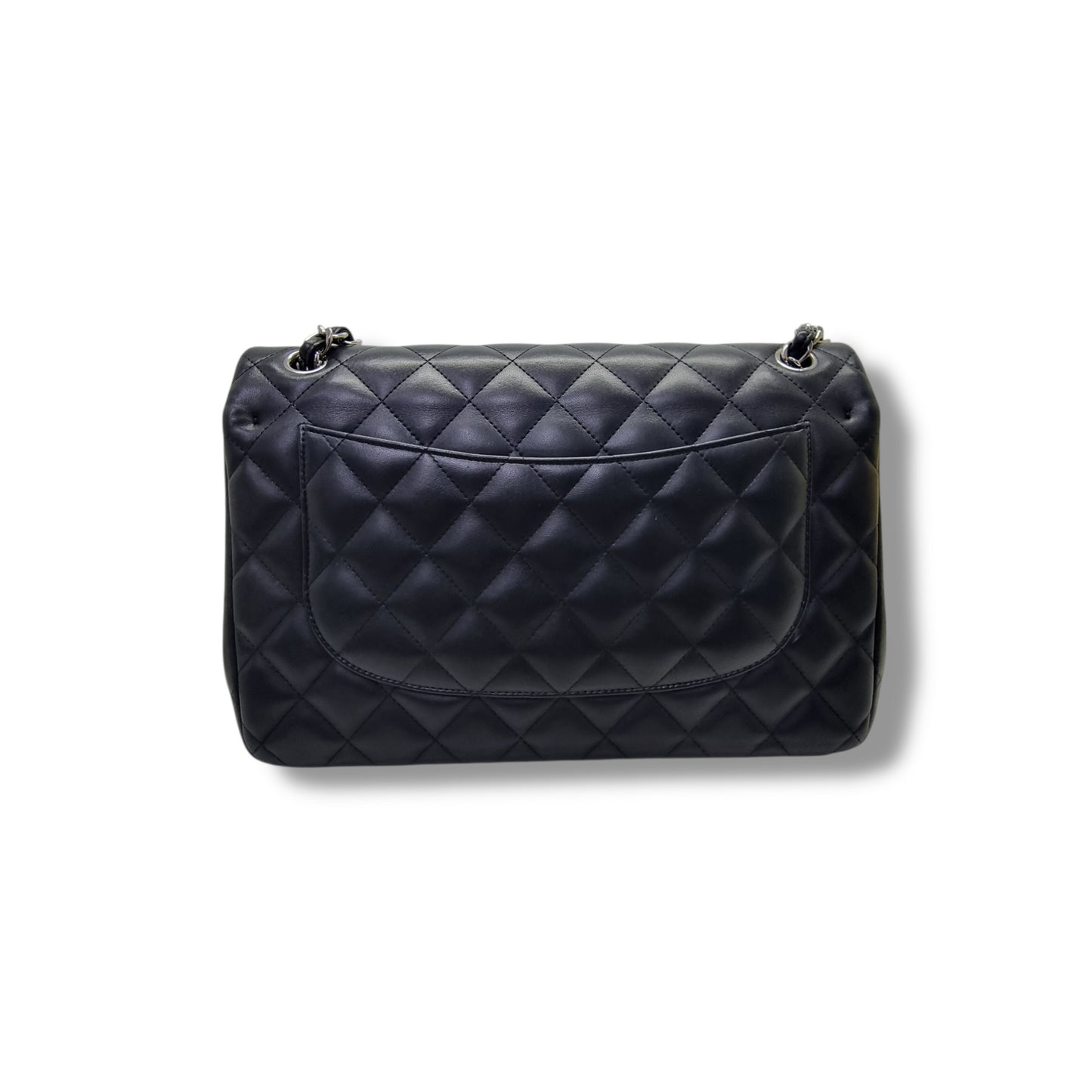 Chanel Classic Jumbo Double Flap Lambskin Shw