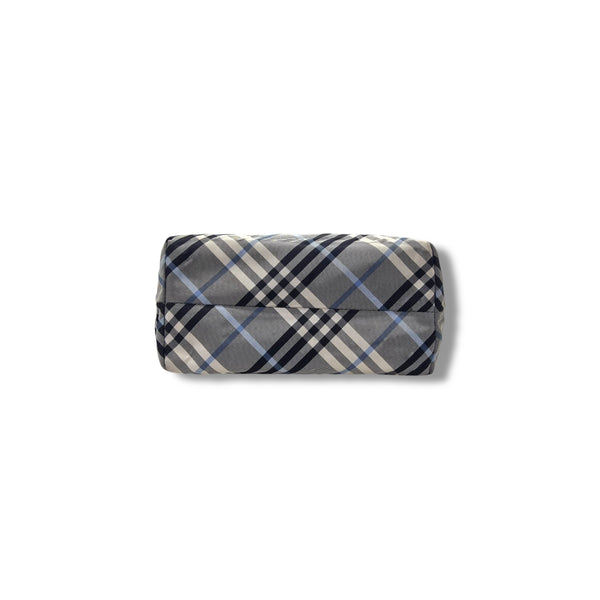 Blue Label Burberry Nova Check Canvas Shoulder Bag Shw (Gray)