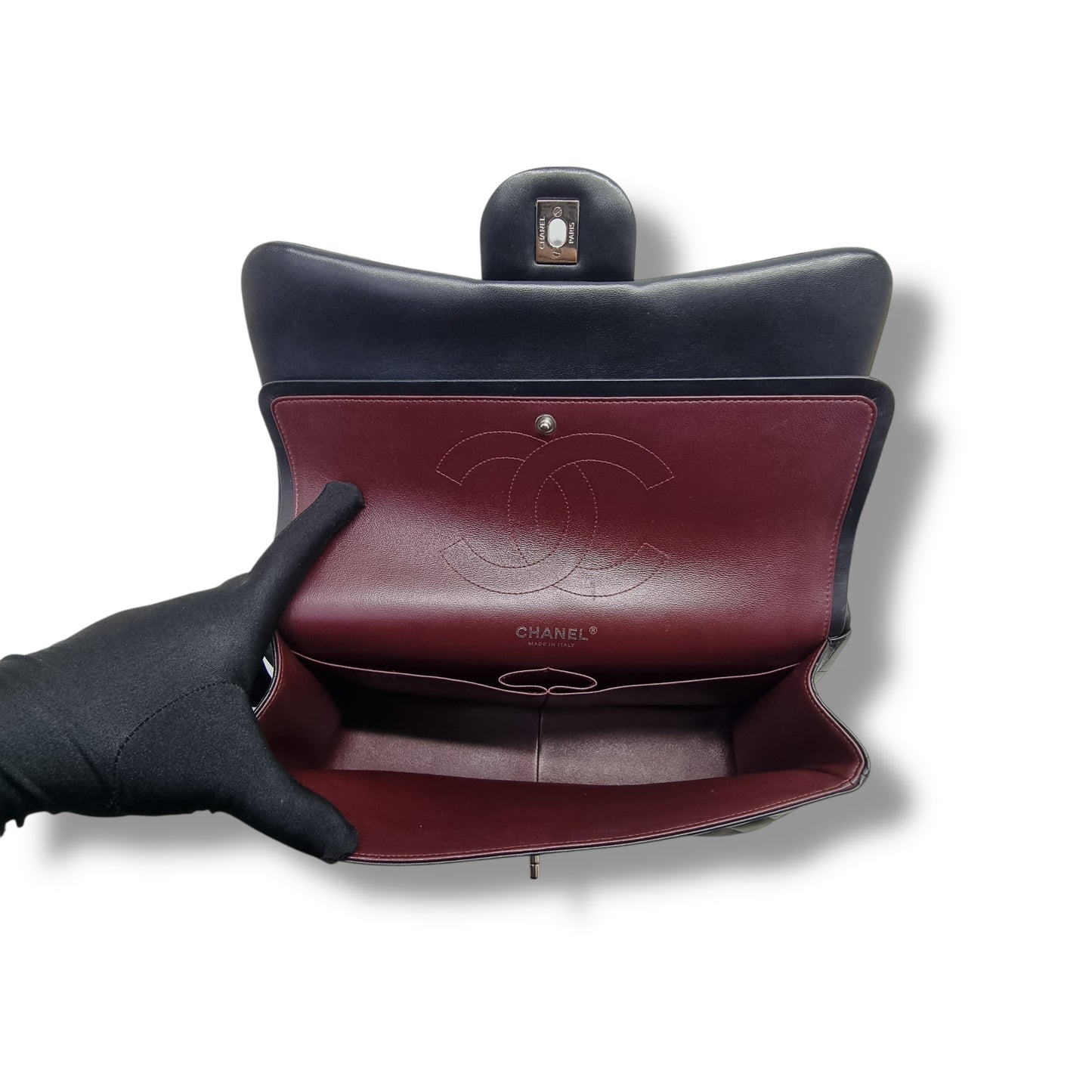 Chanel Classic Jumbo Double Flap Lambskin Shw