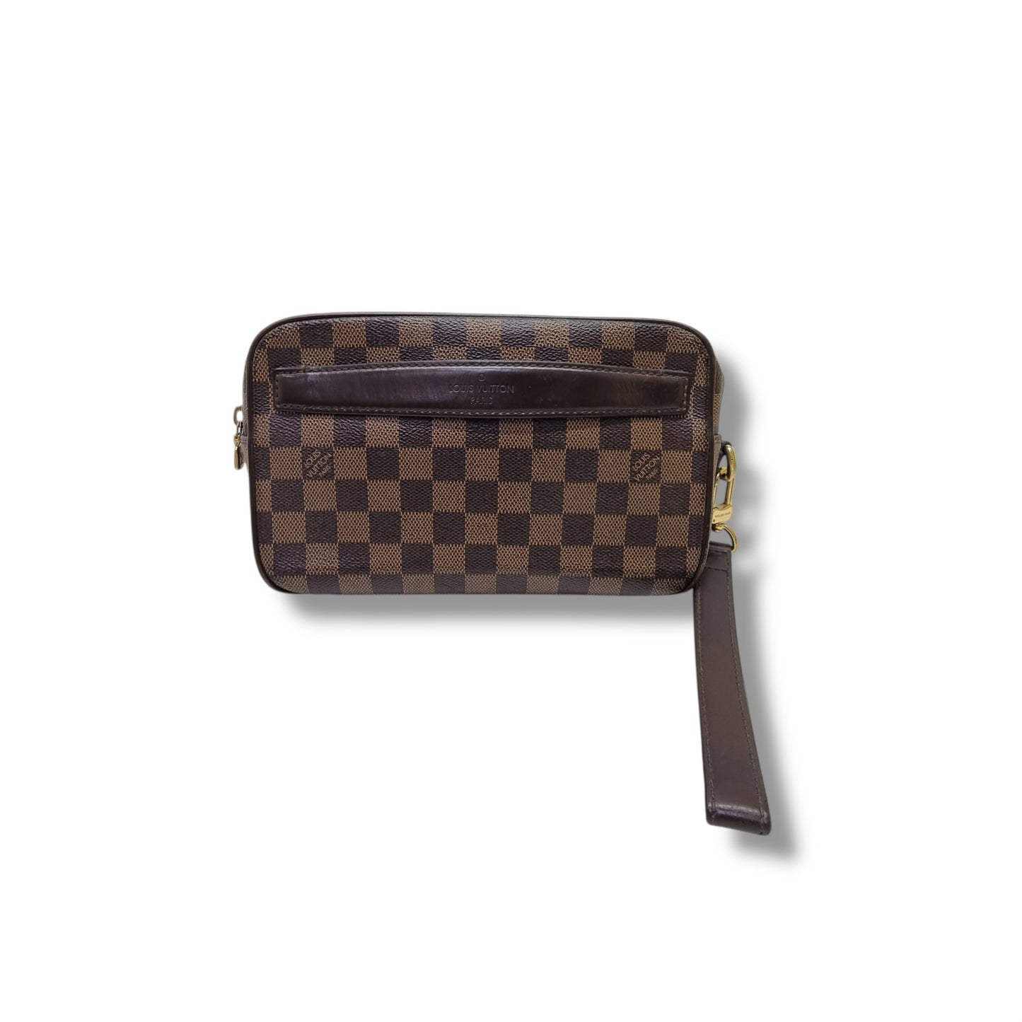 Louis Vuitton Saint Paul Clutch Damier Ebene Ghw