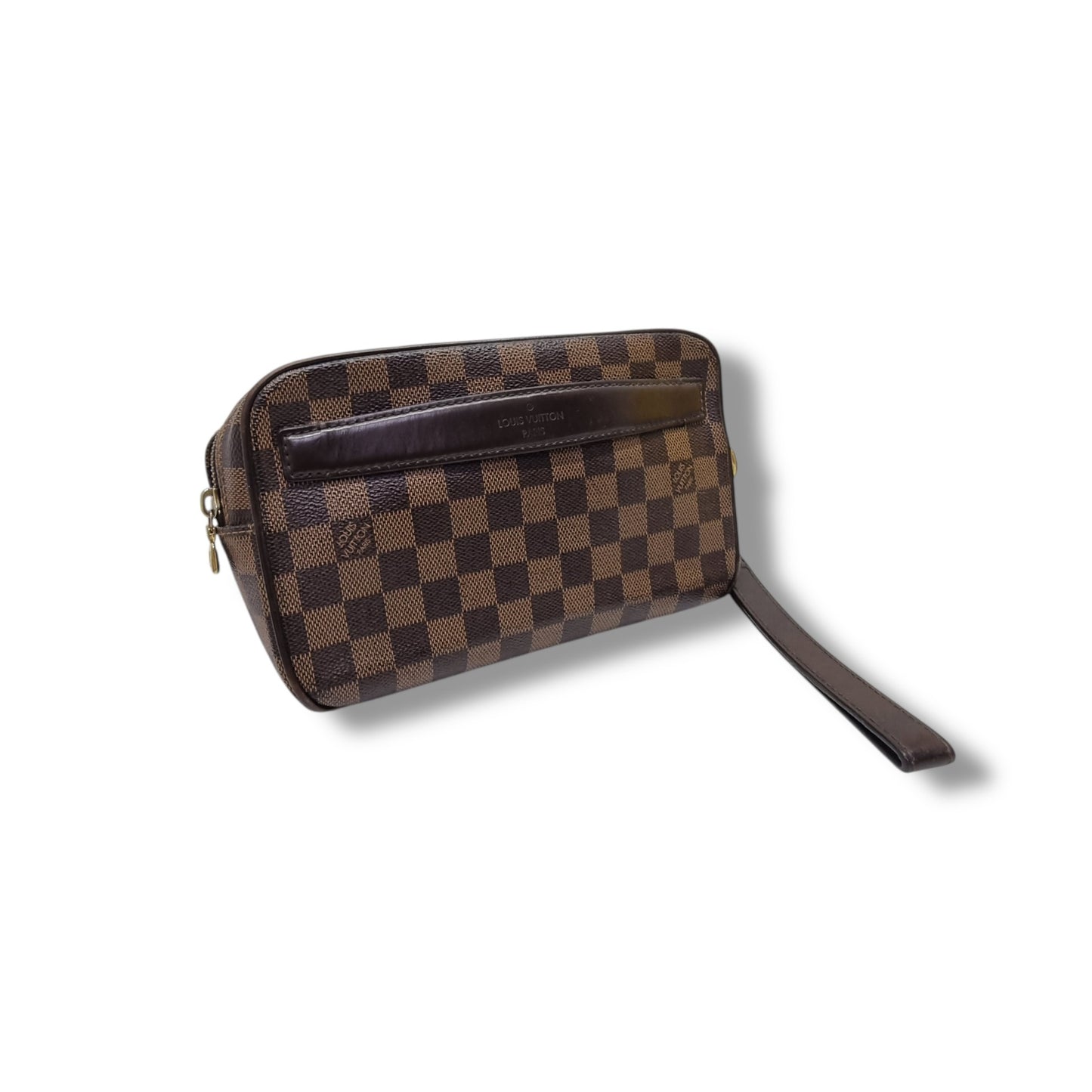 Louis Vuitton Saint Paul Clutch Damier Ebene Ghw