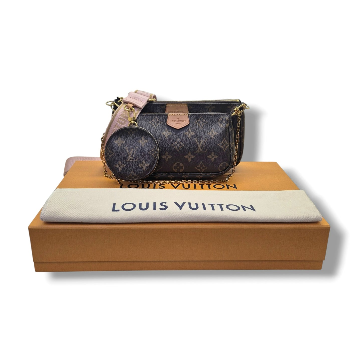 Louis Vuitton Multi Pochette Accessories Monogram Ghw