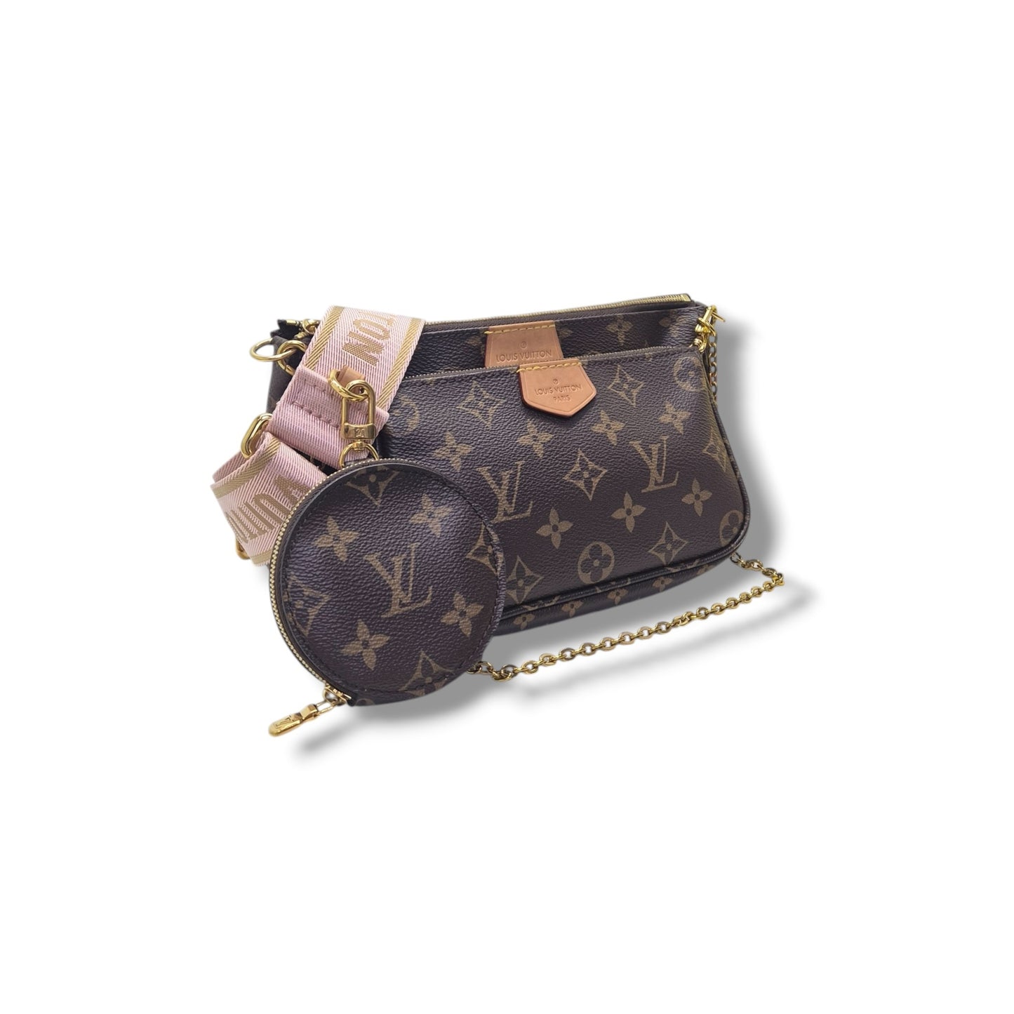 Louis Vuitton Multi Pochette Accessories Monogram Ghw