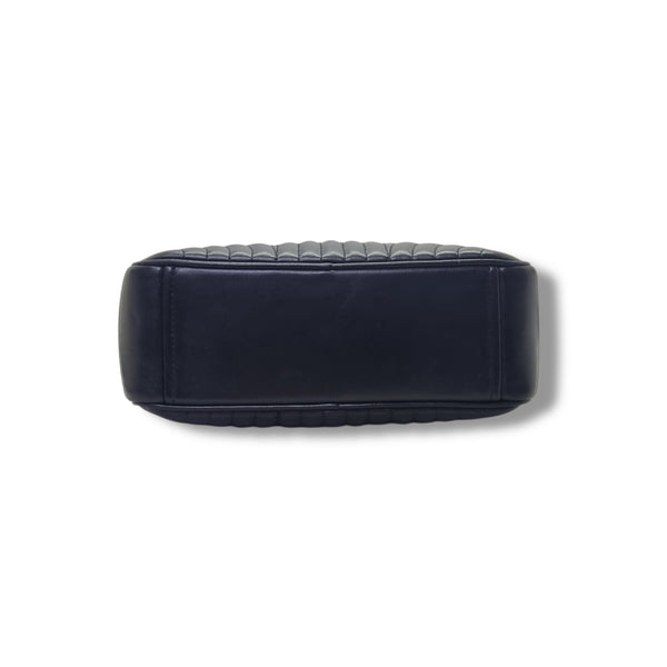 Prada Diagramme Soft Calfskin Camera Bag Bhw (Black)