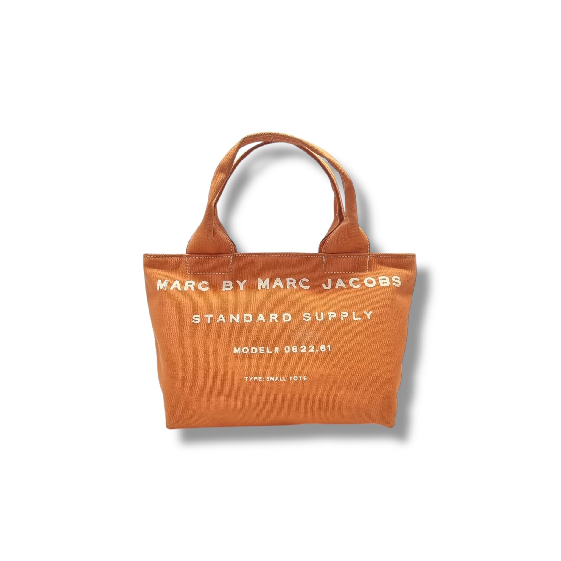 Marc Jacobs Canvas Tote Ghw (Orange)