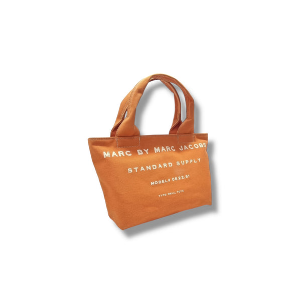 Marc Jacobs Canvas Tote Ghw (Orange)