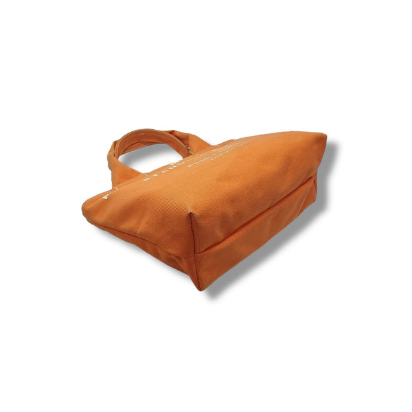Marc Jacobs Canvas Tote Ghw (Orange)