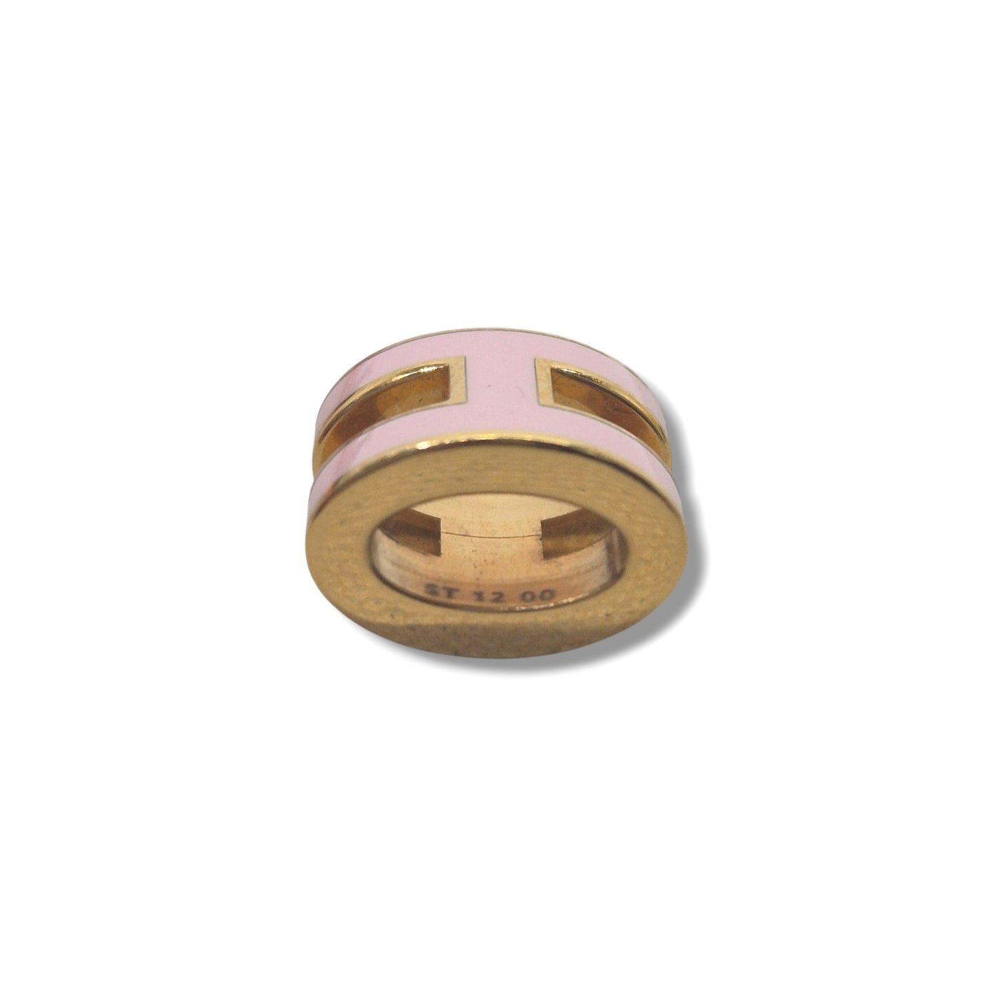 Hermes Necklace Pendant Mini Pop H Ghw (Rose Dragee)